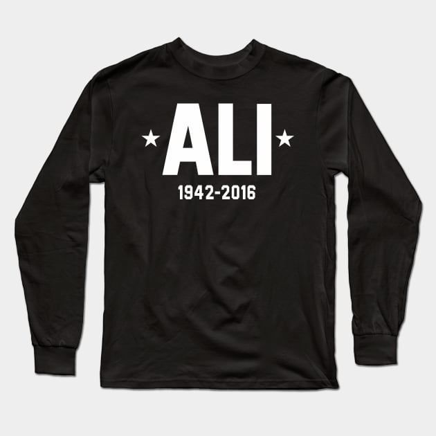 rip muhammad ali Long Sleeve T-Shirt by ilvms